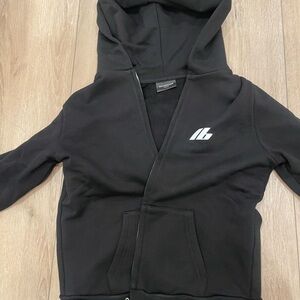 Balenciaga Black Zip-Up Hoodie